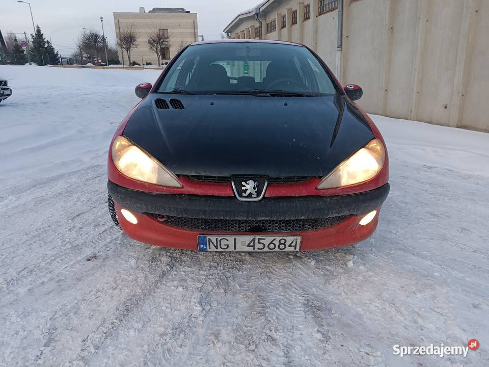 Peugeot 206 14 benzyna 2003r Giżycko sprzedam