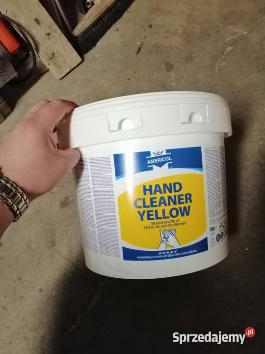 Pasta do mycia rąk Hand Cleaner Yellow 10 l sprzedam