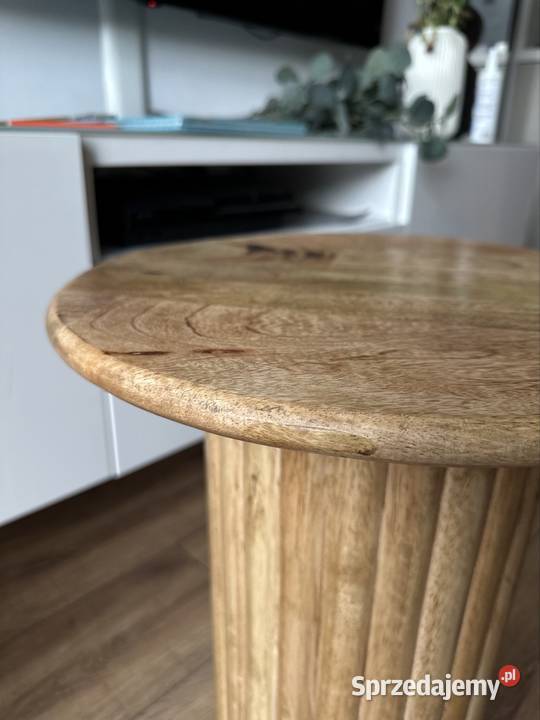 Stolik kawowy drewniany naturalne drewno nowy Dom i Ogród Kraków