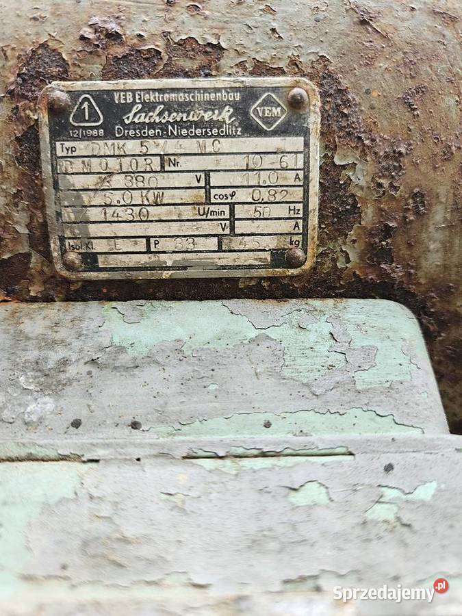 Cyrkularka solidna wałek olejowy 55 kW lubelskie Stary Zamość