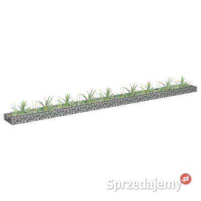 vidaXL Podwyższona donica gabionowa