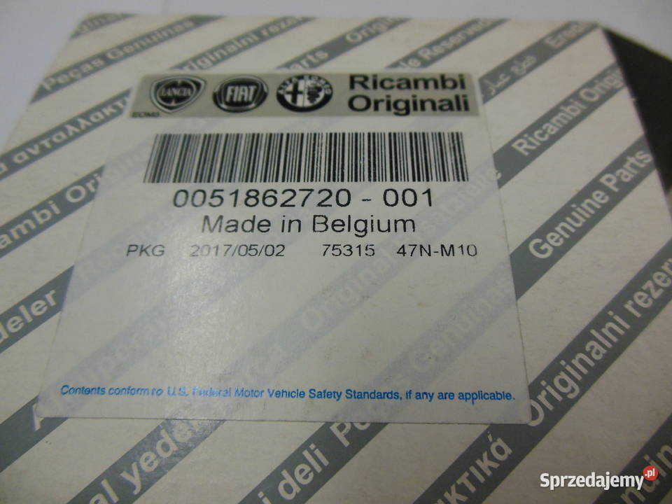 CZUJNIK TEMPERATURY SPALIN FIAT FIORINO 13JTD 07 Czujniki spalin Kozy sprzedam