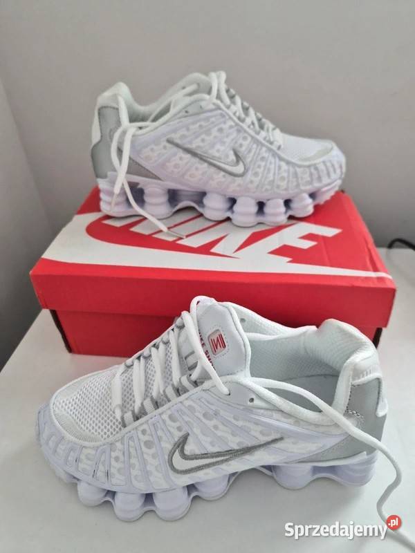 Buty Nike Shox TL kolor WhiteSilver pomorskie Wejherowo
