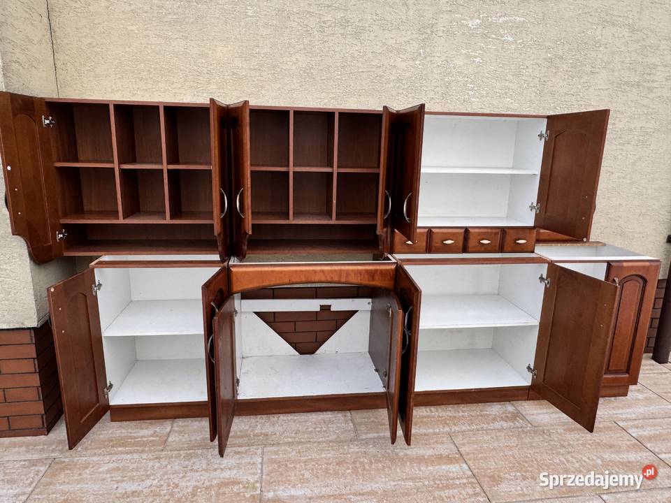 Komplet mebli kuchennych Bawaria szafki kredens Kuchenne Garwolin