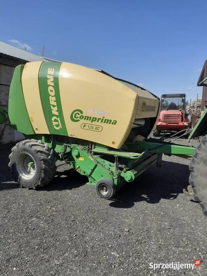 Krone Comprima xf 125 prasa krone round pack wielkopolskie sprzedam