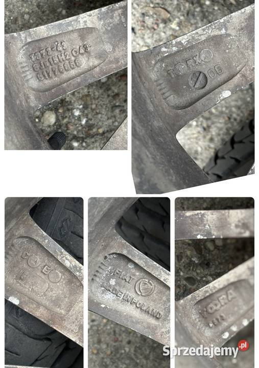 Alufelgi 15 Fiat Grande Punto Evo Opel 4x100 Częstochowa