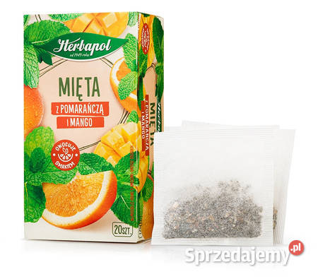 Herbata ziołowa Herbapol mięta mango melisa Herbata Stare Miasto sprzedam