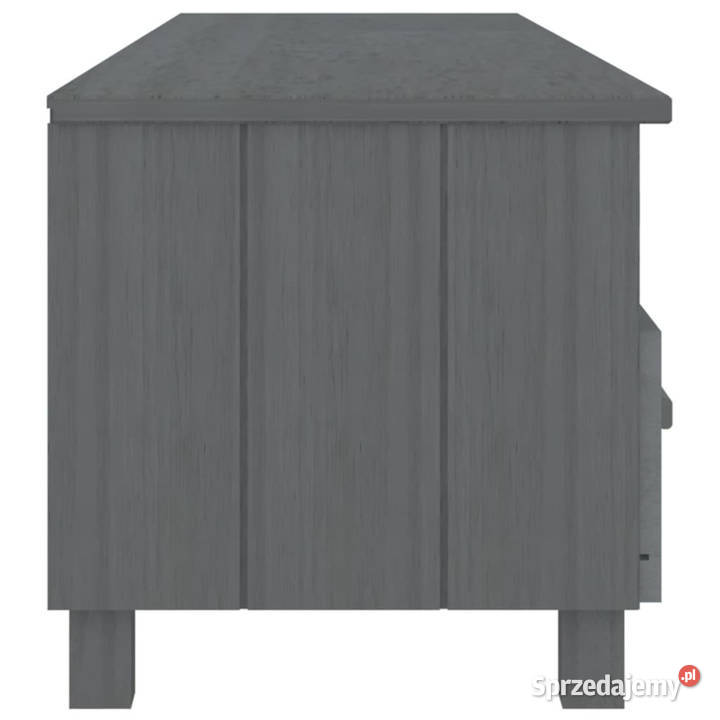 Szafka pod TV HAMAR ciemnoszara 158x40x40 drewno RTV mazowieckie Warszawa