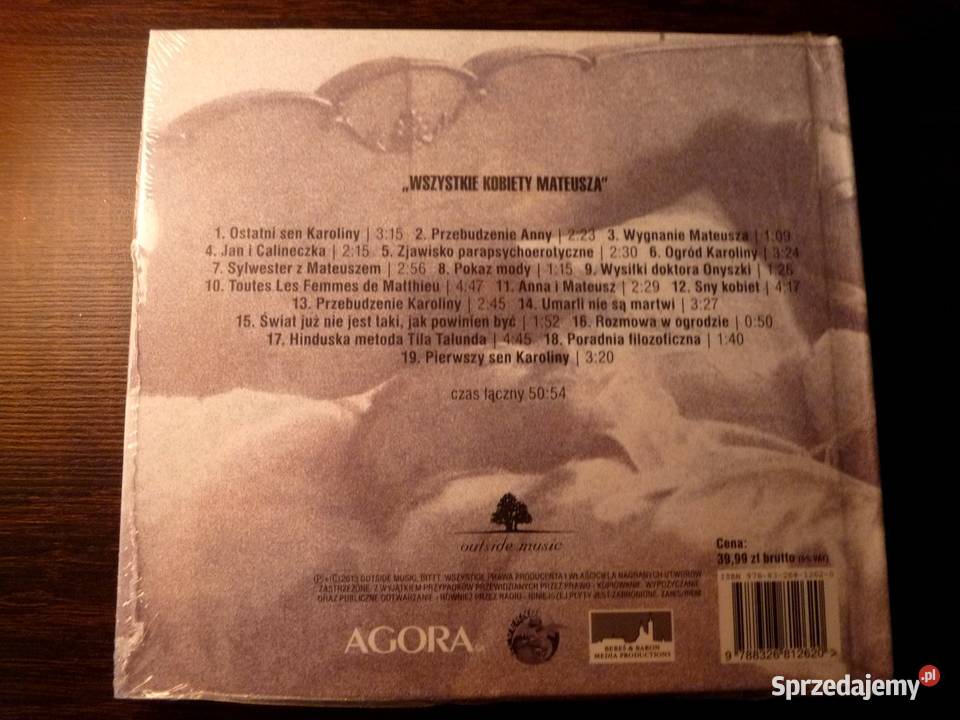 Leszek Możdżer Wszystkie Kobiety Mateusza CD 1 płyta