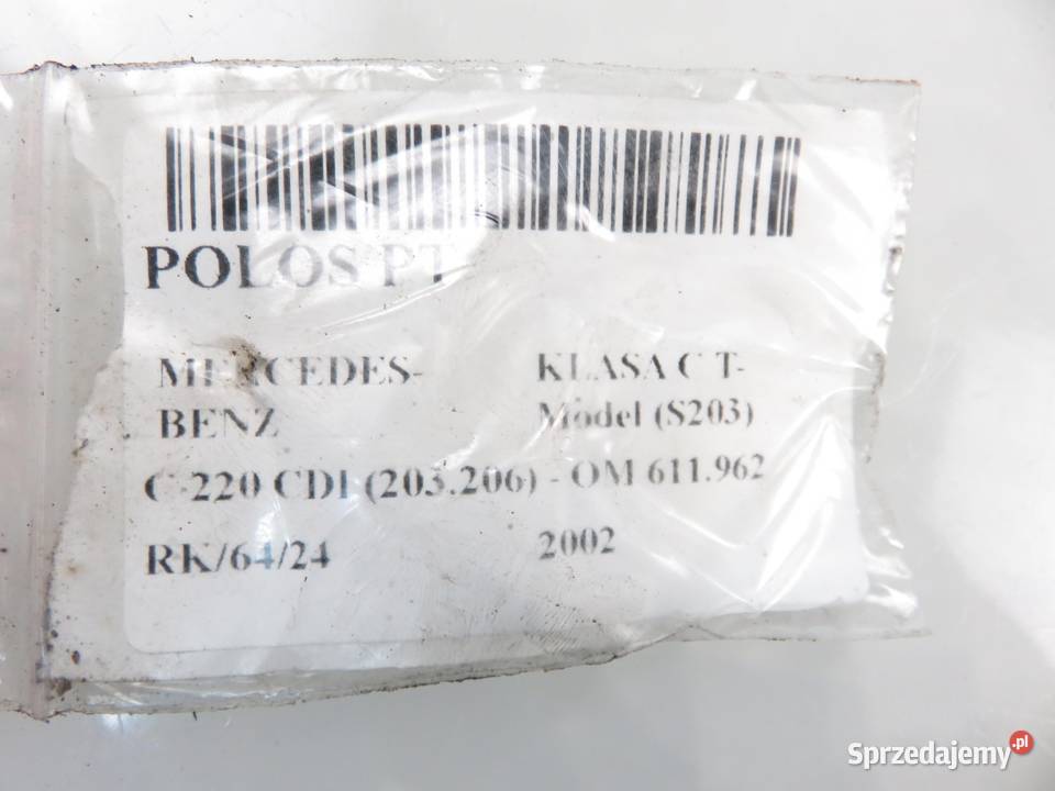 PÓŁOŚ PRAWA TYLNA MERCEDES KLASA C S203 C 220