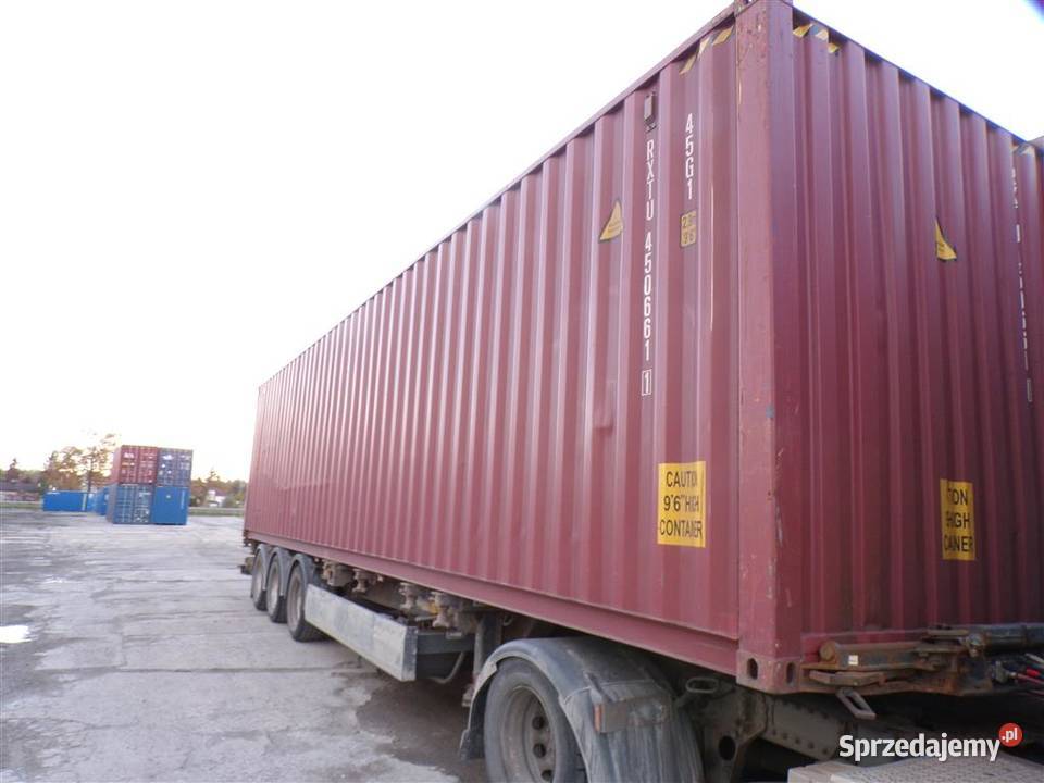 Kontenery morskiemagazynowe 40HC IICL 2021