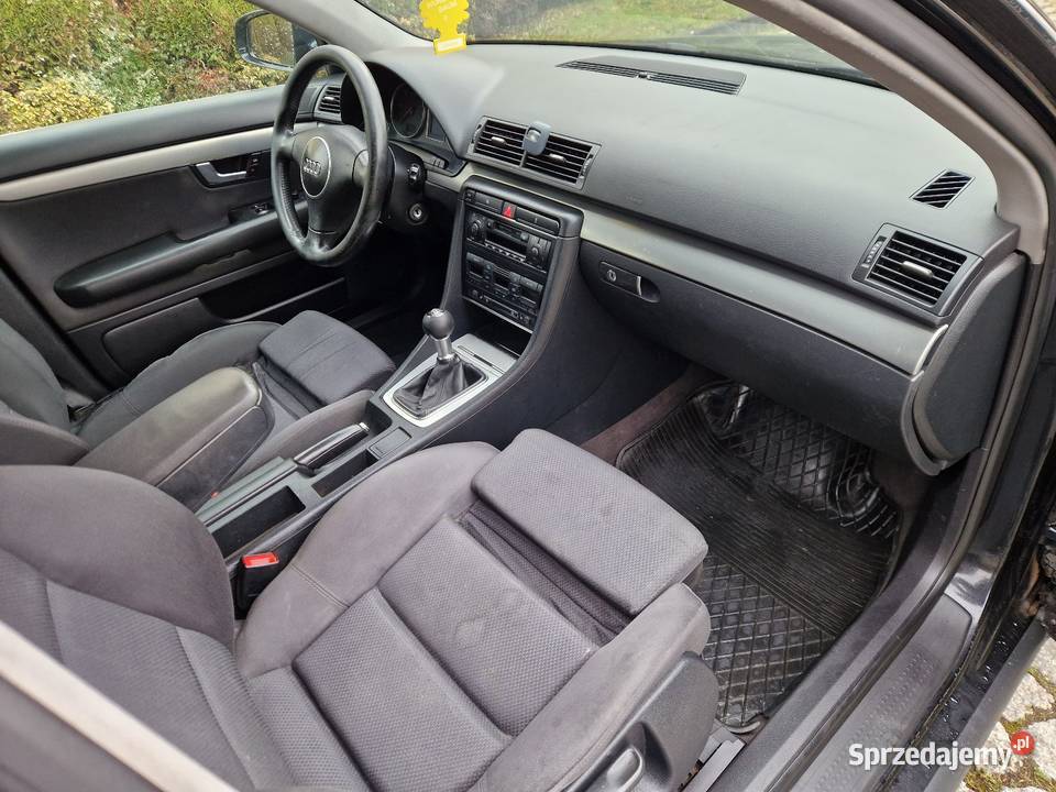 Audi A4 B6 19 TDI Klimatronic Grzane fotele Zarejestrowany w Polsce