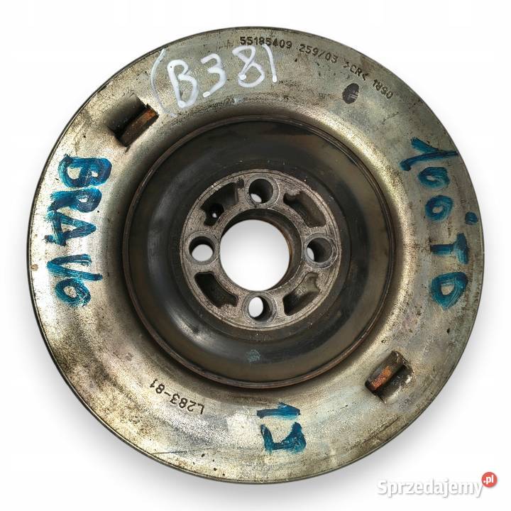 KOŁO PASOWE WAŁU Fiat Bravo II 16 JTD 55185409 osobowe Chełm sprzedam