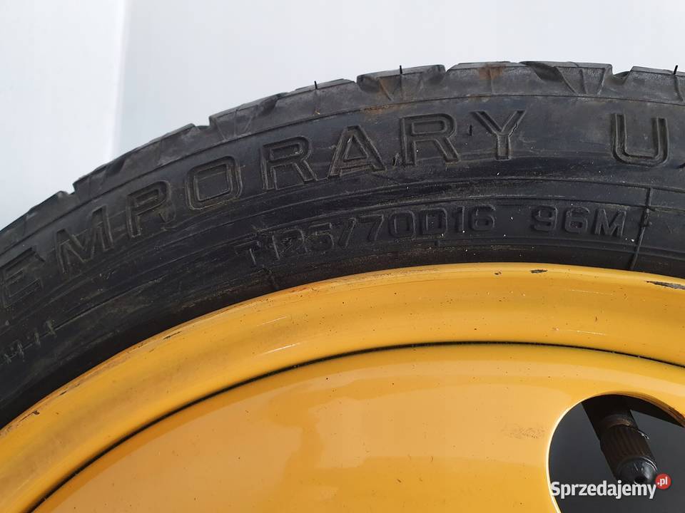 KOŁO DOJAZDOWE dojazdówka 12570 R16 D16 5x100 Chełm