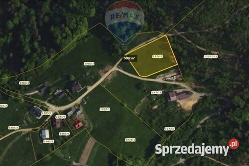 Wisła Działka w lesie pod Soszowem śląskie