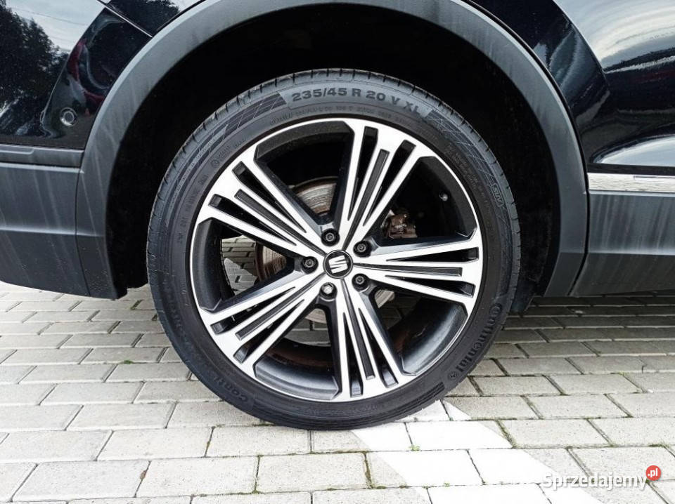 SEAT Tarraco 2020r FV23 7 MIEJSC HAK automatyczna małopolskie sprzedam