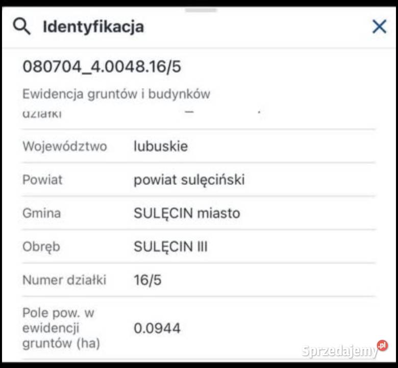 Na sprzedaż 3 działki budowlane z warunkami 1000m2 Sulęcin