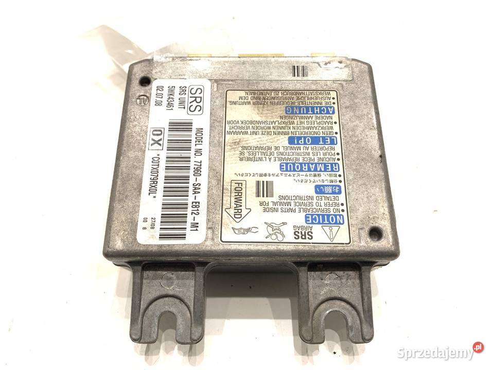 SENSOR AIRBAG HONDA JAZZ II 77960SAAE812M1 0108 podkarpackie