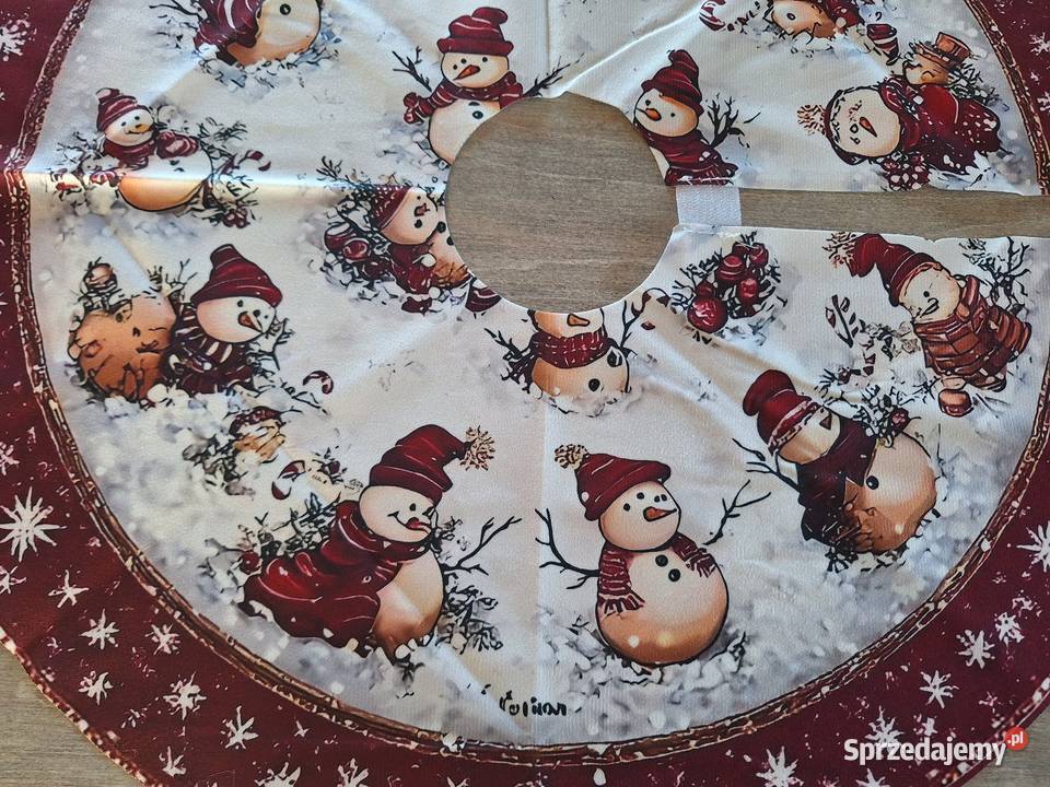 Mata dywanik pod choinke ozdoba dekoracja Kalisz