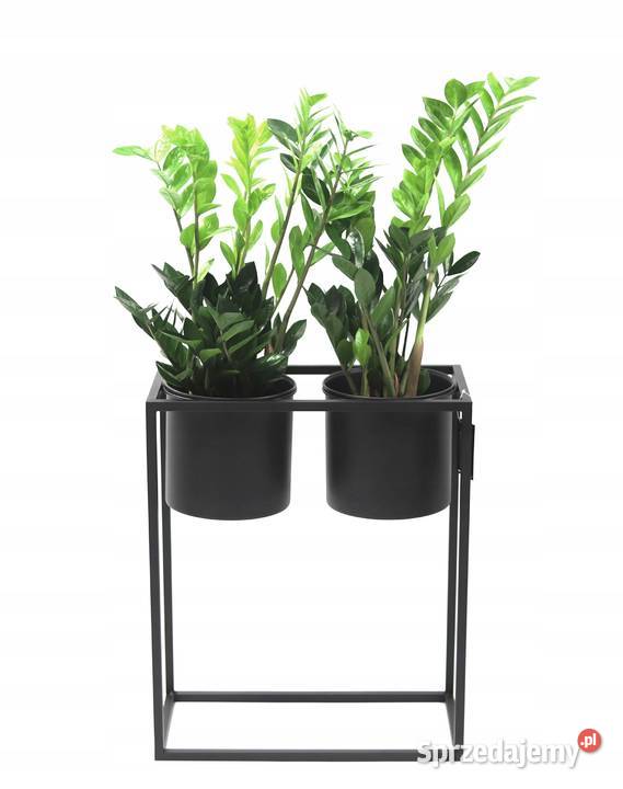 Kwietnik Metalowy Stojak z donicami 60x50 LOFT Sobienie-Jeziory