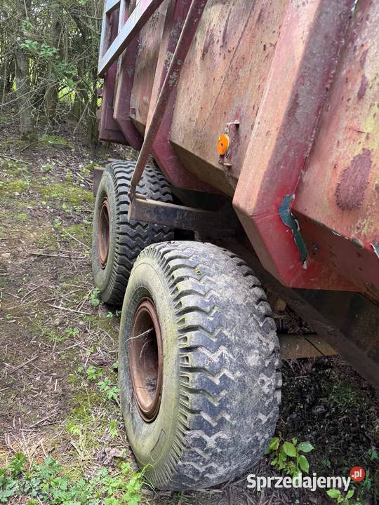 Mulda tandem wywrot skorupa BELARUS TIP 14B nieuszkodzony