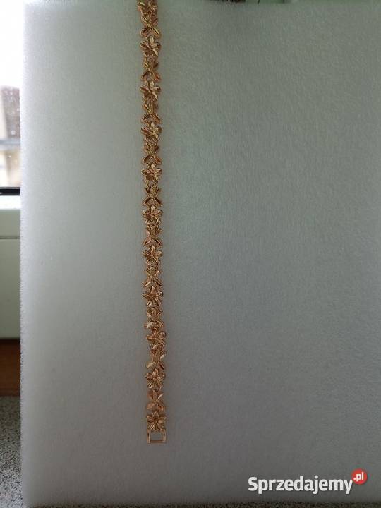 Bransoletka ażurowa stal chirurgiczna łódzkie Łódź