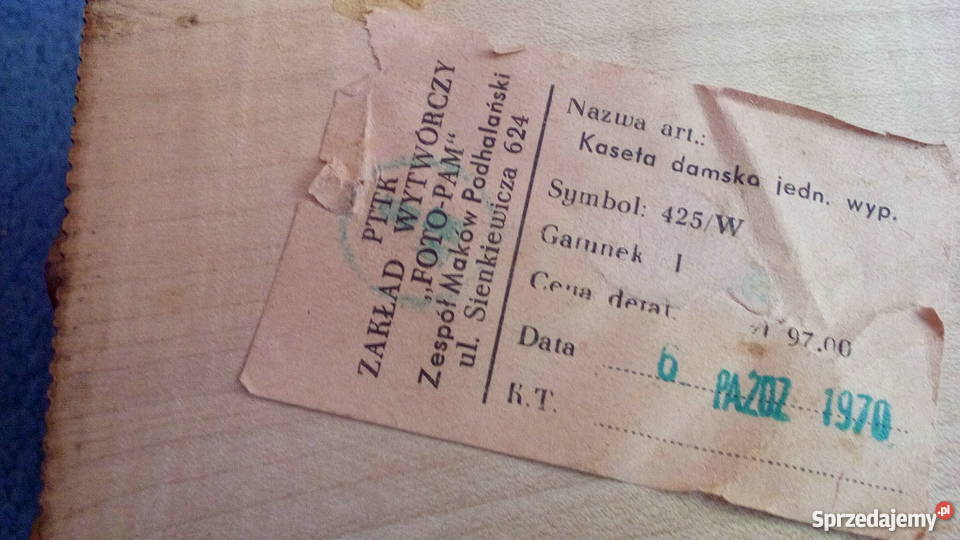 kasetka ozdobna Poznań