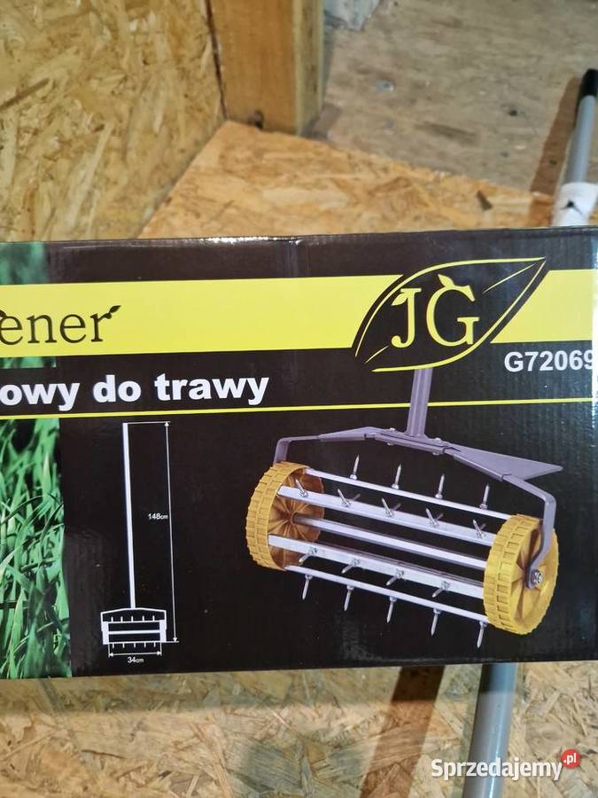 AERATOR WALCOWY NAKŁUWARKA DO TRAWY 340mm Wertykulatory i areatory wielkopolskie Głogowa