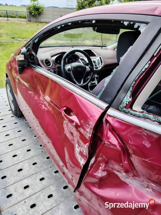 Ford Fiesta kolizji Lipno