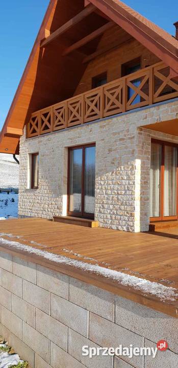 Kamień na ściany domu w stylu angielskim Wielgomłyny