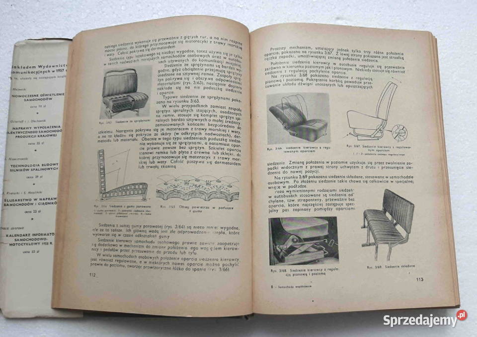 Samochody współczesne 1958 łódzkie Łódź