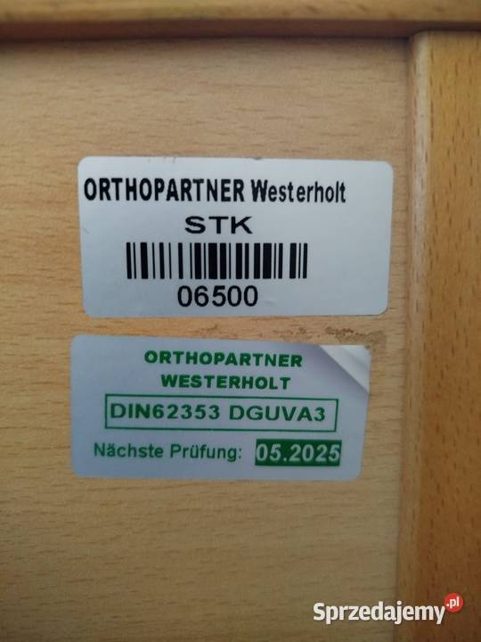 Łóżko medyczno rehabilitacyjne z materacem Występy