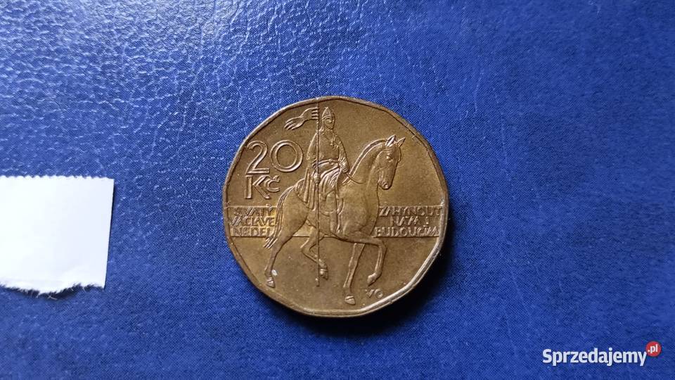 Stare monety 20 koron 2004 Czechy podkarpackie Lesko