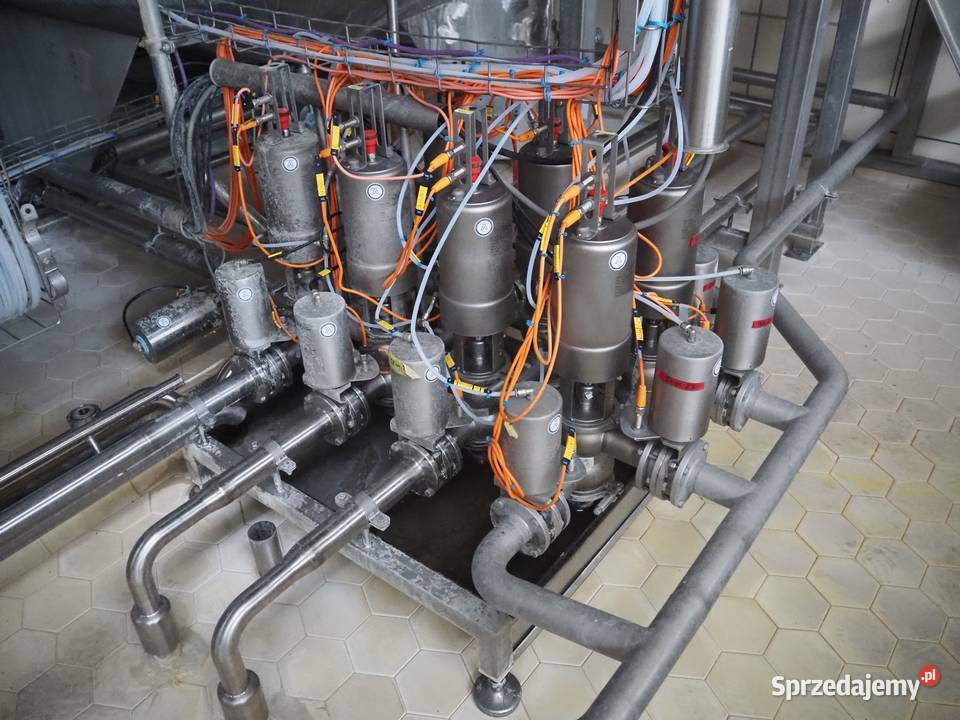 Manifold z zaworami Alfa Laval i Nocado Krotoszyn