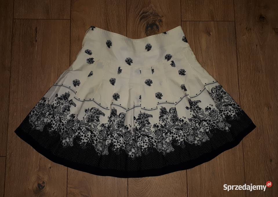 Spódnica kremowa czarna 36 kolorowy mazowieckie Warszawa