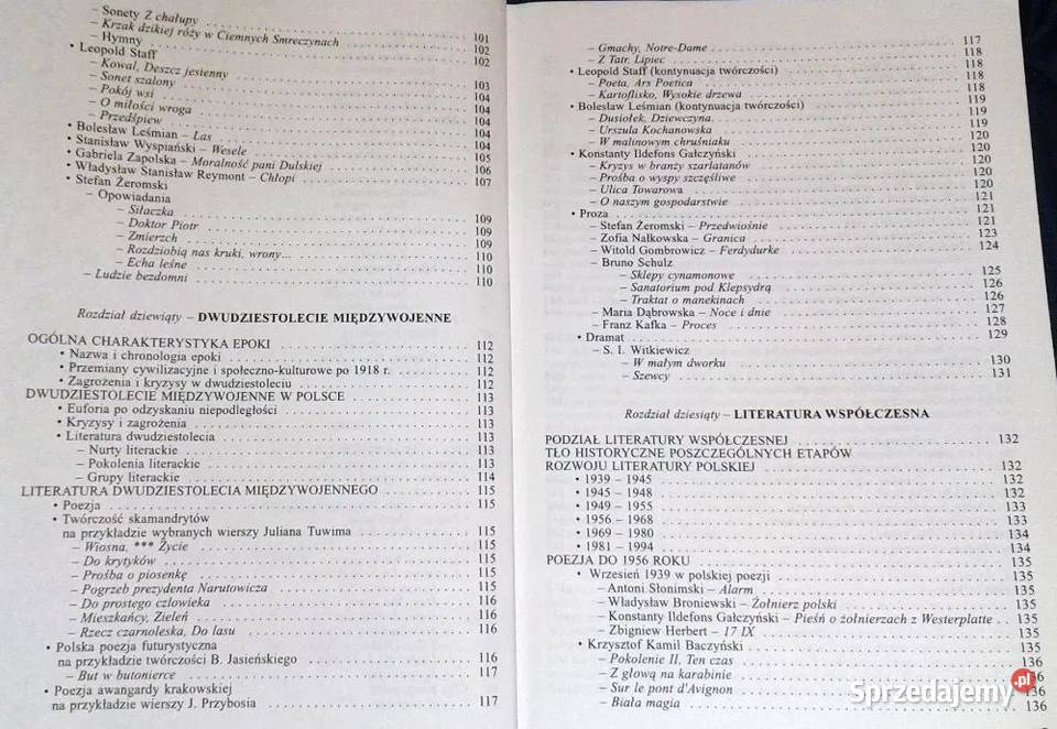 Repetytorium z języka polskiego Wszystkie epoki Chełm