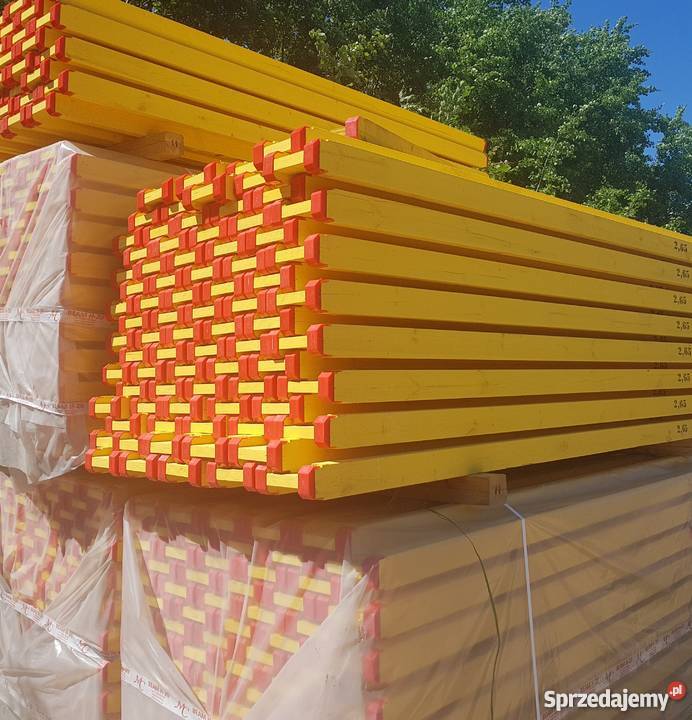 Stemple Dźwigary Głowice Trójnogi Sklejka sprzedam