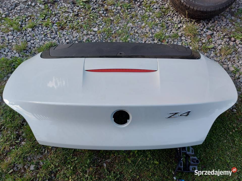Klapa tylna bagażnika zawiasy i siłowniki BMW Z4 Tychy