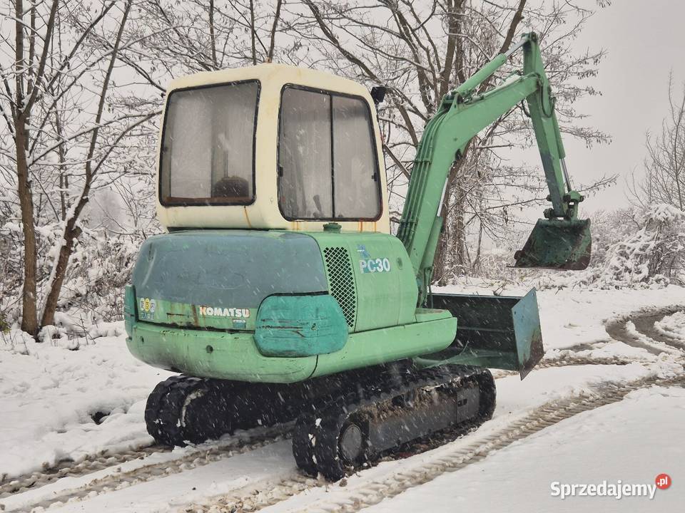 Koparka KOMATSU PC30 Małuszyn