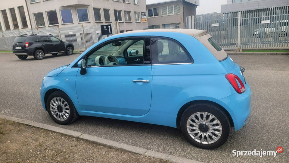 Fiat 500 cabrio na raty bez BIK KRD FastCars I nieuszkodzony 500 małopolskie Kraków