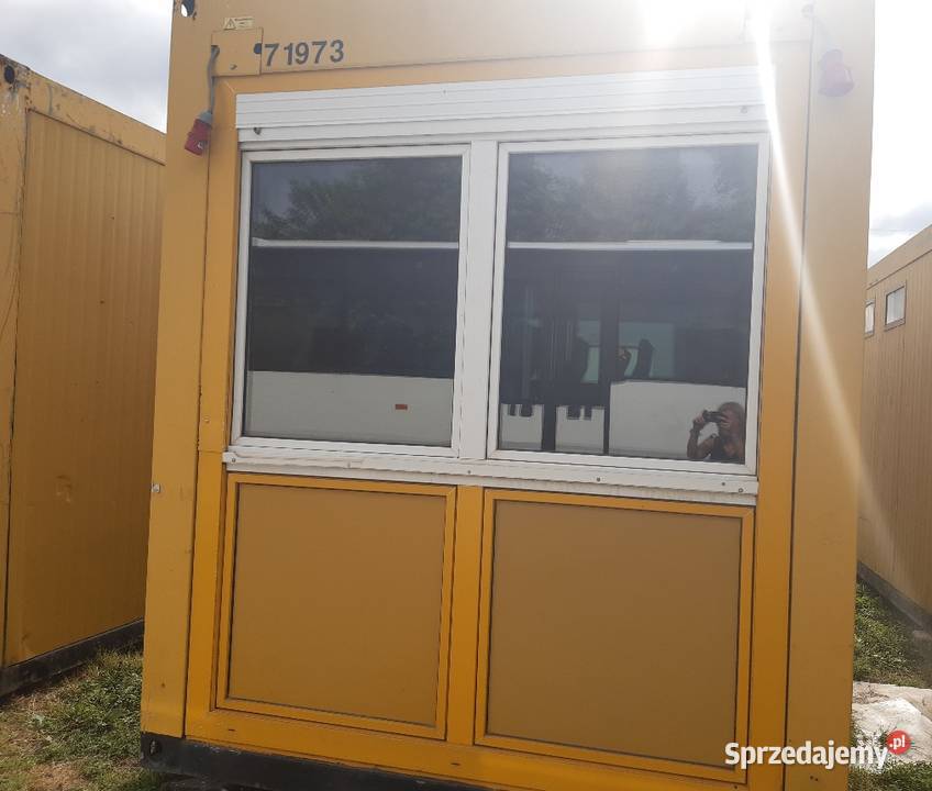 Kontener biurowy szatniowy żółty Swarzędz Pozostałe