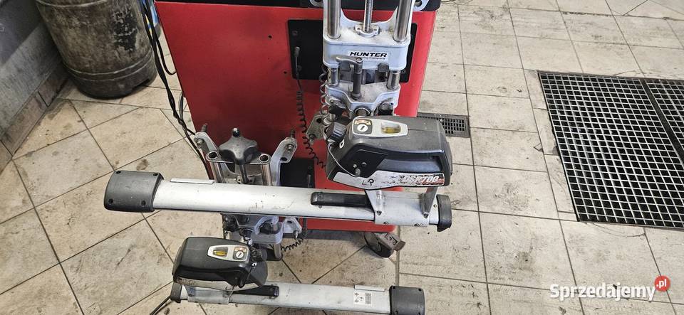 Geometria kół Hunter PA100 Głowice DSP 708