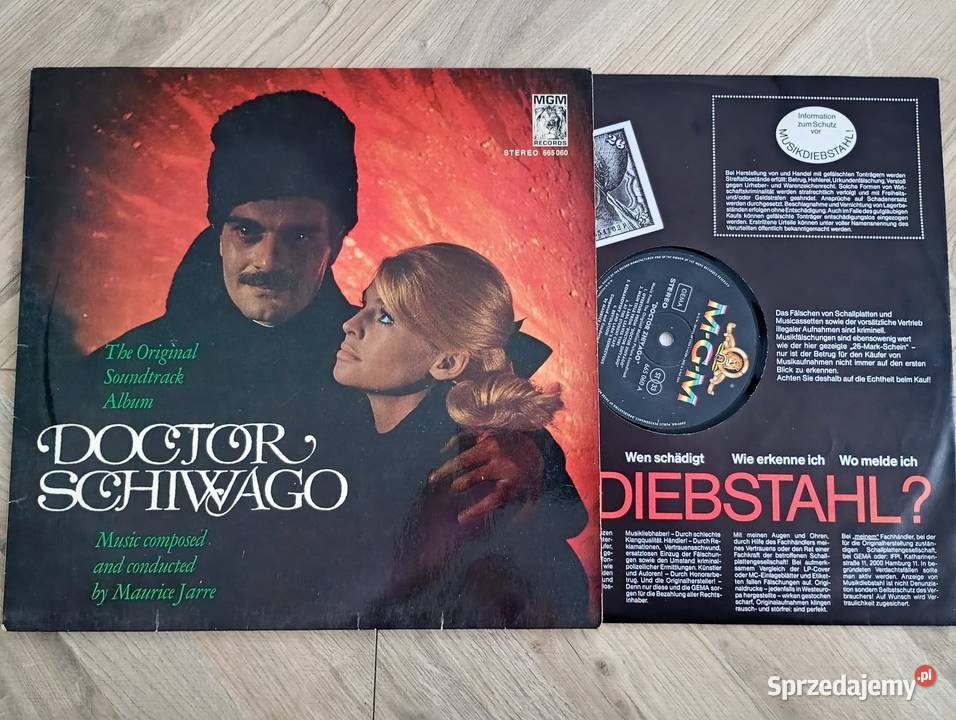 Doctor Schiwago Soundtrack Maurice Jarre Winyl