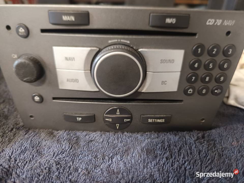 Radio opel cd70 Vectra Zafira Sobótka sprzedam
