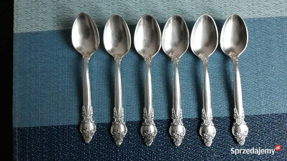 Łyżeczki posrebrzaneplatery 6 Sprzedam Akcesoria kuchenne Aleksandrów Łódzki