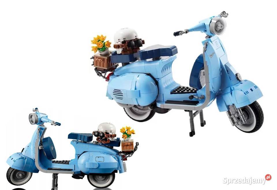 Klocki skuter VESPA 125 Piaggio rzymskie wakacje Pobiedziska
