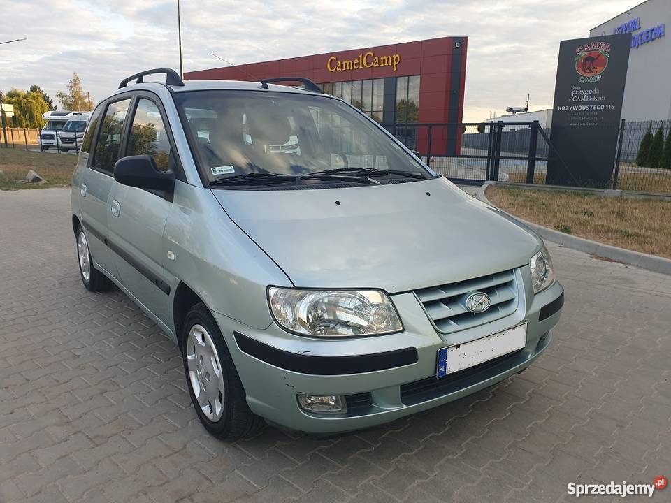 Hyundai Matrix 16 Benzyna z Instalacją LPG 2002r wielkopolskie Poznań