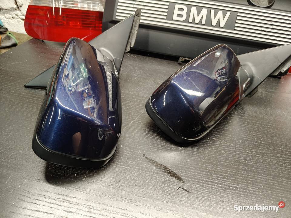 Bmw e46 sedan lusterko prawe 5 pinów Europa Lusterka zewnętrzne łódzkie Aleksandrów Łódzki