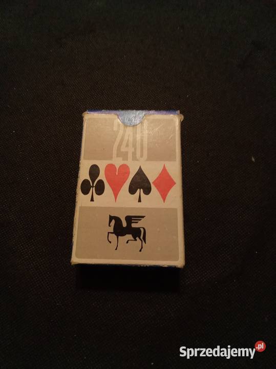 Stare karty Czechosłowacja rummy