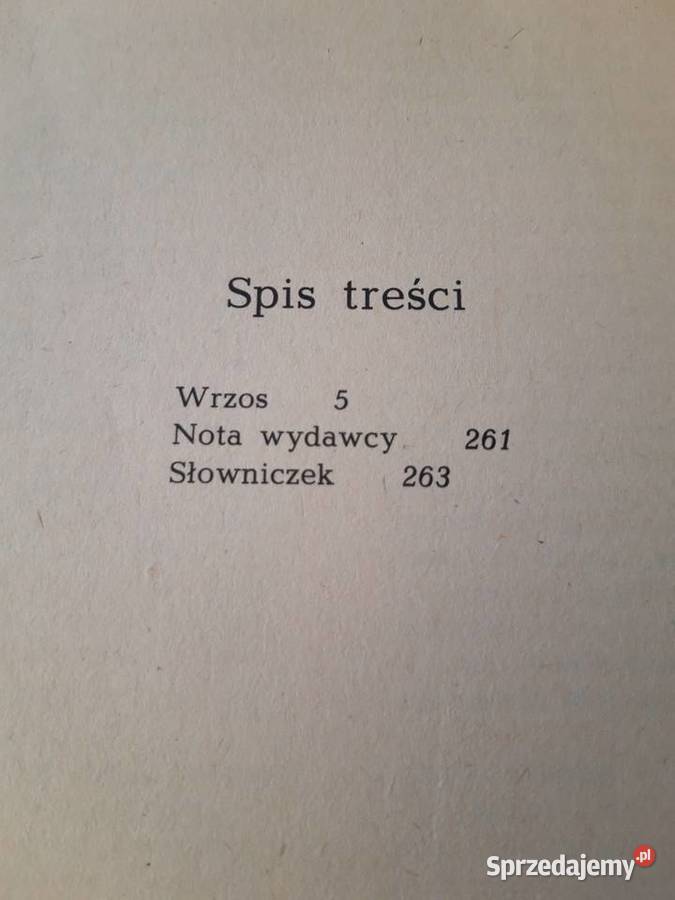 Wrzos Maria Rodziewiczówna 1986